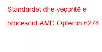 Standardet dhe veçoritë e procesorit AMD Opteron 6274