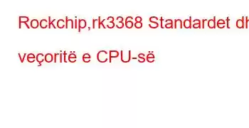 Rockchip,rk3368 Standardet dhe veçoritë e CPU-së