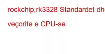 rockchip,rk3328 Standardet dhe veçoritë e CPU-së