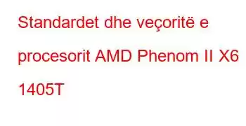 Standardet dhe veçoritë e procesorit AMD Phenom II X6 1405T