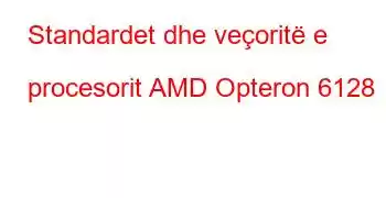 Standardet dhe veçoritë e procesorit AMD Opteron 6128