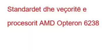 Standardet dhe veçoritë e procesorit AMD Opteron 6238