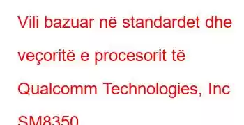 Vili bazuar në standardet dhe veçoritë e procesorit të Qualcomm Technologies, Inc SM8350